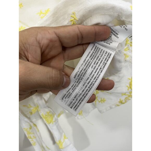 Cottagecore Coastal Boho Romantic Festival Beachy Vacation Crop Top M Coquette - Picture 10 of 15